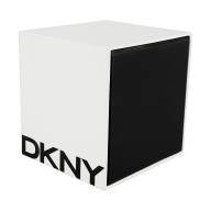 DKNY Bryant Park Black Black Ion-plated Studded Ladies Watch - DKNY Bryant Park Black Black Ion-plated Studded Ladies Watch