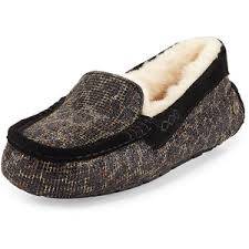 leopard print moccasin slippers